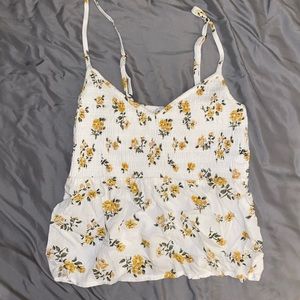 Hollister Floral Tank